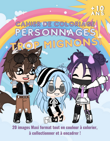 coloriage gacha kawai coloriage gacha kawai