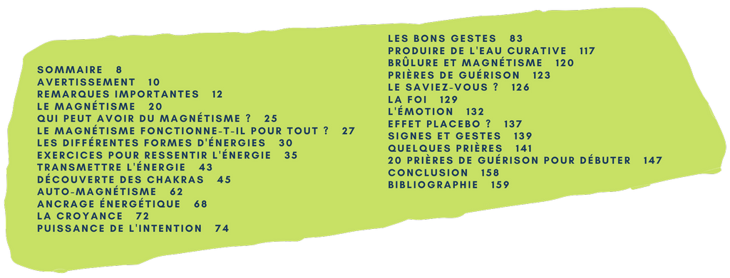 sommaine livre magnétisme énergies et guérison